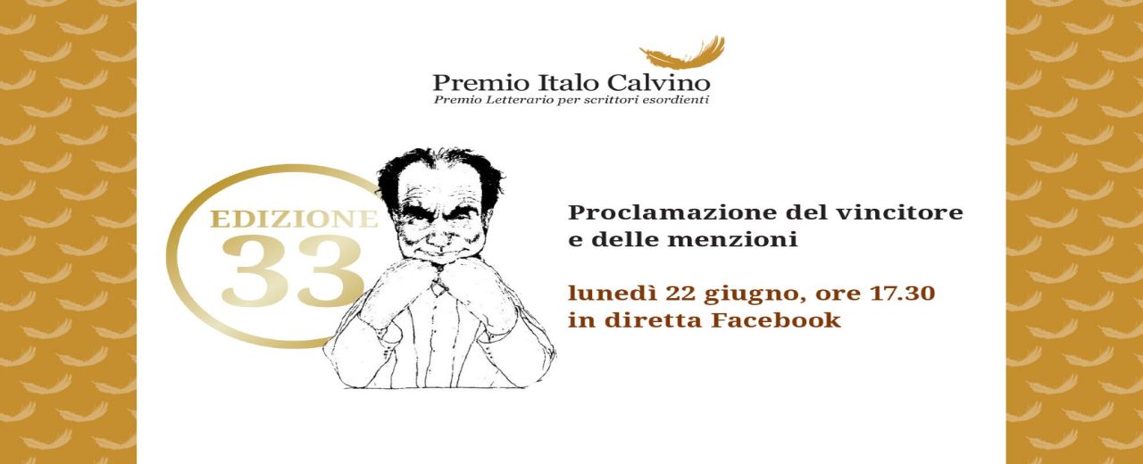 Premiazione online del XXXIII^ Premio Calvino 
