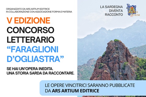 Locandina concorso Faraglioni d'Ogliastra Locandina concorso Faraglioni d'Ogliastra