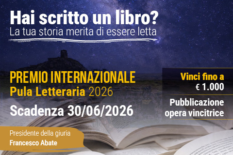 Locandina Premio Pula Letteraria 2026 Locandina Premio Pula Letteraria 2026