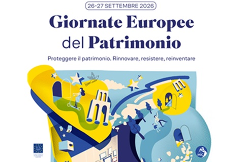 Locandina Giornate Europee del Patrimonio 2026 Locandina Giornate Europee del Patrimonio 2026